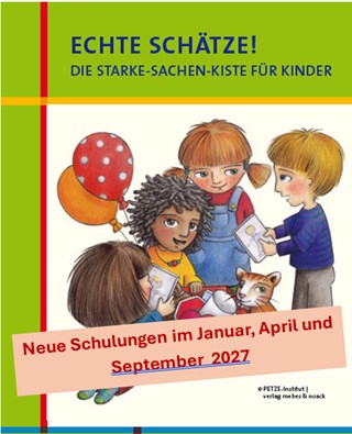 Zeichnung von Kindern, die miteinander spielen